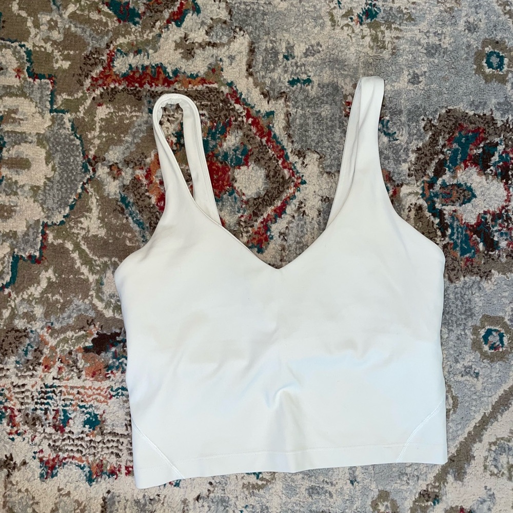 lululemon athletica White Tank Top